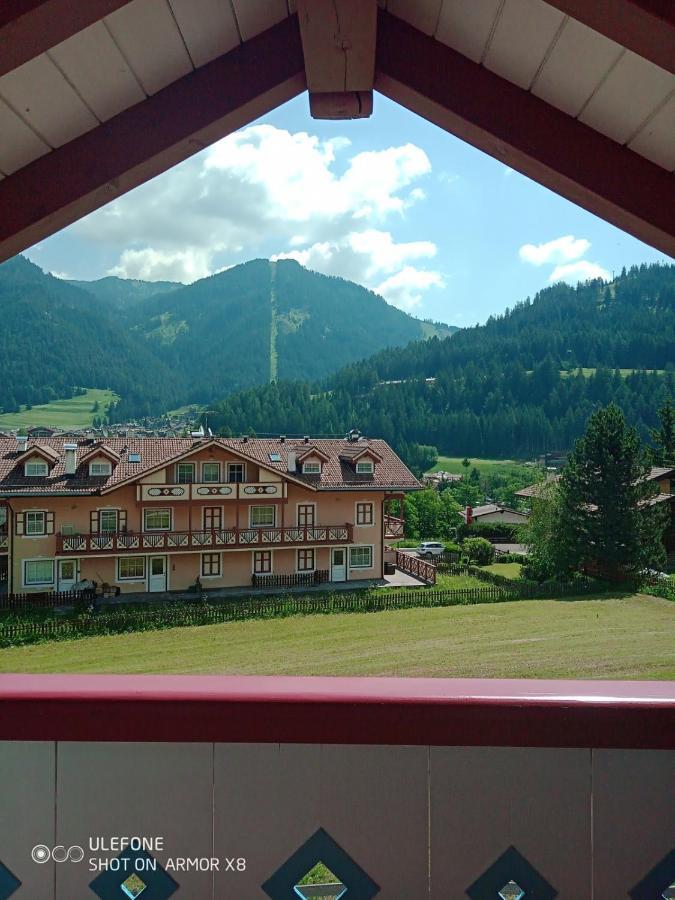 Ferienwohnung Casa Azzurra Pozza di Fassa Exterior foto